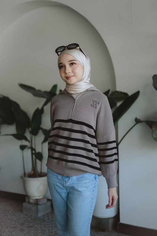 Demii knit tops - grey